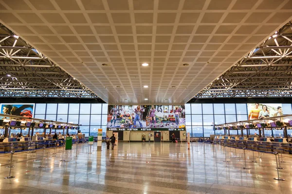 Мілан Італія Березня 2022 Термінал Аеропорту Мальпенса Mxp Італії — стокове фото