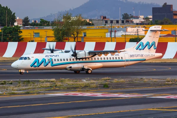 Mexico City Mexico April 2022 Aeromar Atr 600 Airplane Mexico — Stock Photo, Image