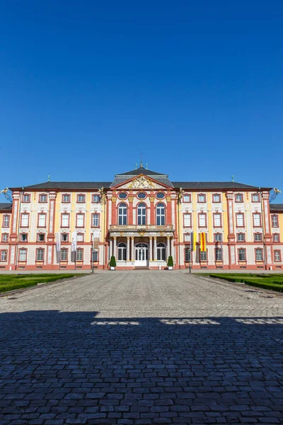 Bruchsal Castle Palace Baroque Architecture Portrait Format Travel Traveling Germany — Stock Photo, Image