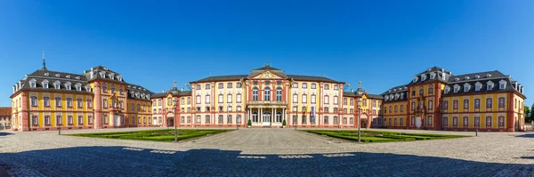 Bruchsal Castle Palace Baroque Architecture Panorama Travel Traveling Germany — Stock Photo, Image
