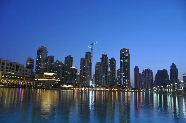 Skyline in Dubai — Stockfoto