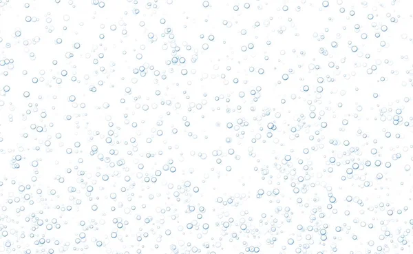 Burbujas Submarinas Refrescos Bebidas Carbonatadas Con Champán Agua Con Gas — Archivo Imágenes Vectoriales