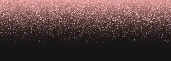 Ροζ Γκλίτερ Βροχή Πτώση Μαγεία Ροζ Χρυσό Λάμπει Λαμπερό Νεραϊδόσκονη — Διανυσματικό Αρχείο
