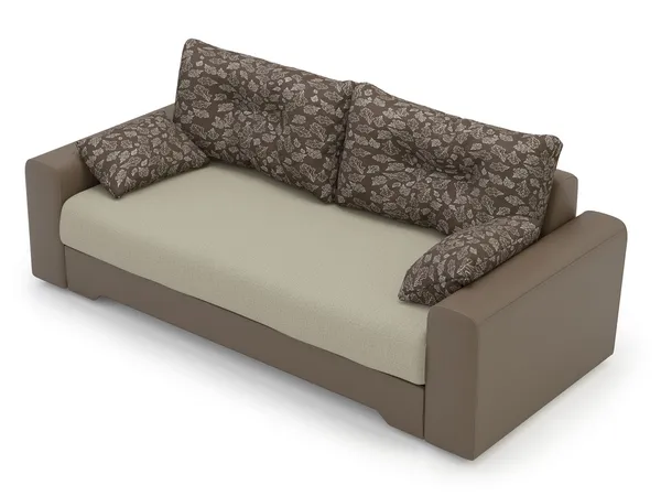 Sofa on white — Stock Photo, Image