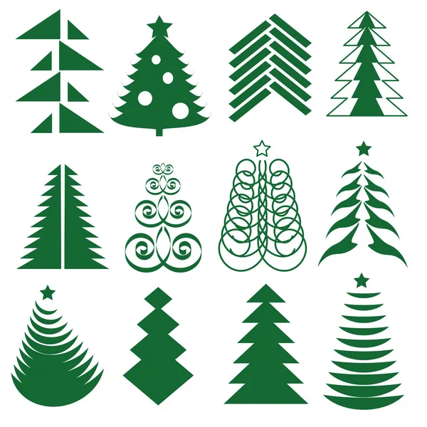 Christmas fir trees — Stock Photo, Image