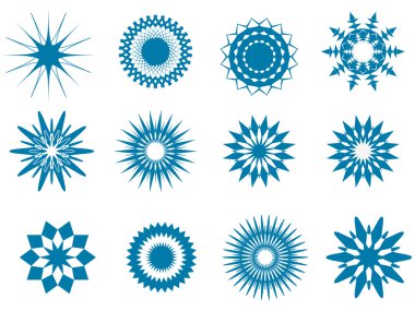 kar taneleri kümesi.