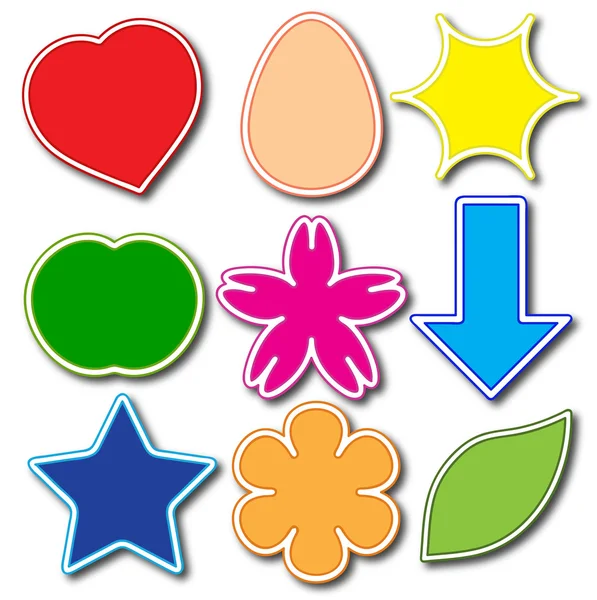 Stickers set. — Stock Photo, Image