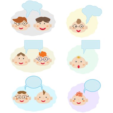 iletileri olan çocuklar.