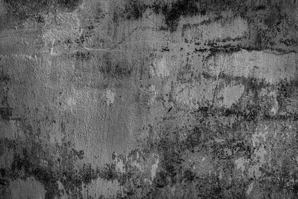 Dark Abstract Gray Old Shabby Wall Background — Stock Photo, Image