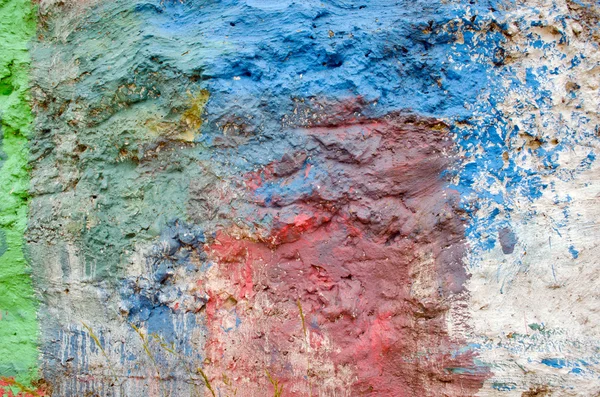 Background of rough surface wall various colors — Stock Photo, Image