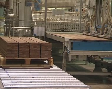floorboad üretim Sanayi Fabrikası.