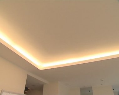 ışık, yeni inşa edilen daire anahtarlanır. aydınlatma çözümleri.