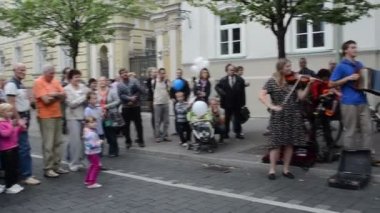 müzisyen keman akordeon