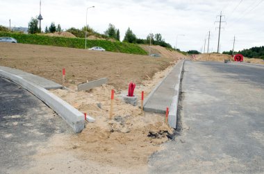 yol inşaat sitesi araba dolambaçlı tel