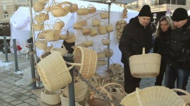 hasır sepet açık el sanatları Fuarı Pazar seçin