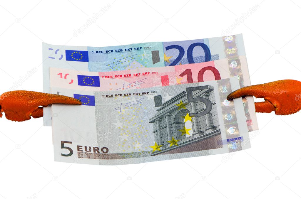 cancer claw european euro cash money banknotes