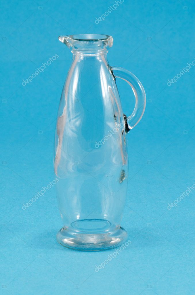 Old Glass Jug Jar Pitcher Handle On Blue Stock Photo Sauletas 24496189 - Handled Glass Jug Vase Old Glass Jug Jar Pitcher Handle On Blue Stock Photo Sauletas 24496189 - Handled Glass Jug Vase