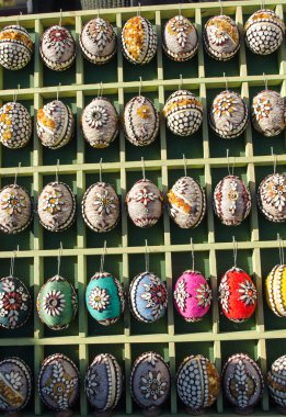 imitasyon dekor bahar adil el yapımı Paskalya yortusu yumurta