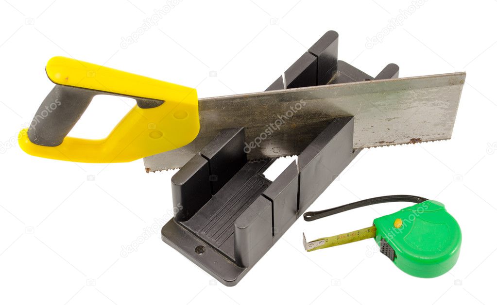 plastic saw angle cut miter box measure meter tool