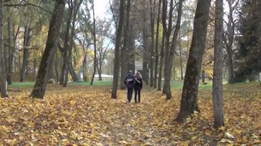 Çift, geri yol yaprakları