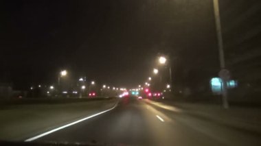 bulanık trafik ışıkları