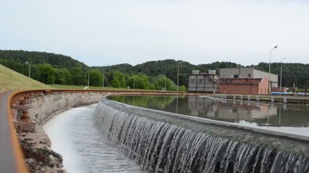 Wasseraufbereitungsbecken — Stockvideo