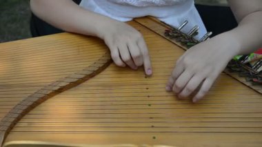 Baltık psaltery oynamak