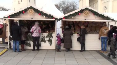 Kerstboom eerlijke kraam