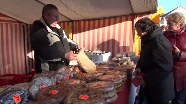 Gâteau à tarte fait main doux — Video