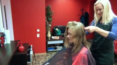 saç stilisti kız Salonu