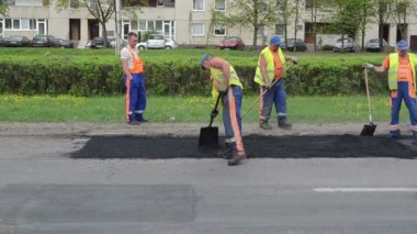 sokak eser asfalt yol