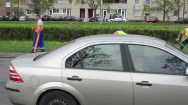 işçiler sokak onarım