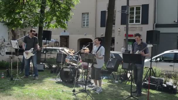 Performance de musique de rue — Video