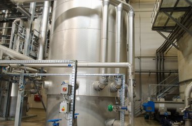 reservoir tanks sludge digester storage dry biogas  clipart