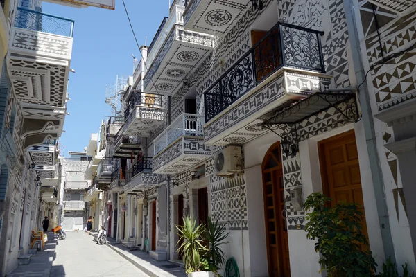 pyrgi Sakız Adası, Yunanistan üzerinde Simgesel Yapı şehir