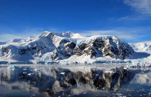 Reflections in antarctica Stock Picture