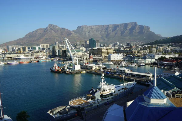 Waterfront Table Mountain Cidade Cabo África Sul — Fotografia de Stock