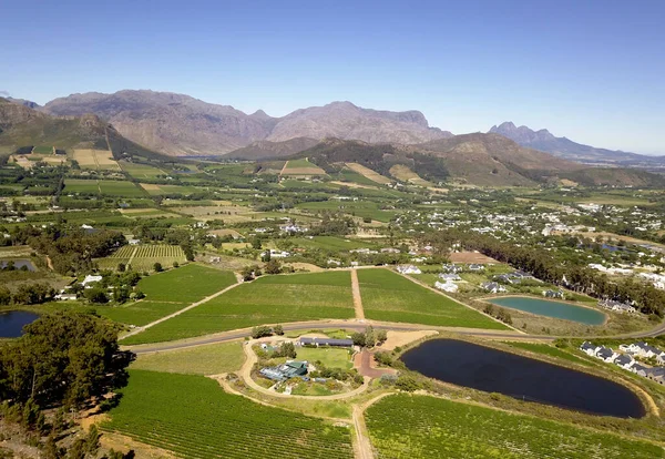 Cape Town, Güney Afrika yakınlarındaki Franschhoek kasabasında hava durumu