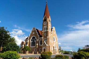 Christus Kirche ya da Namibya 'nın Windhoek kentindeki İsa Kilisesi' nin tarihi binası.