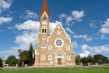 Christus Kirche ya da Namibya 'nın Windhoek kentindeki İsa Kilisesi' nin tarihi binası.