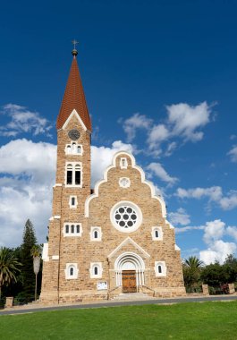 Christus Kirche ya da Namibya 'nın Windhoek kentindeki İsa Kilisesi' nin tarihi binası.
