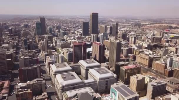 Aérea Sobre Dentina Johannesburgo Sudáfrica — Vídeo de stock
