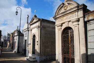Buenos Aires 'teki La Recoleta Mezarlığı
