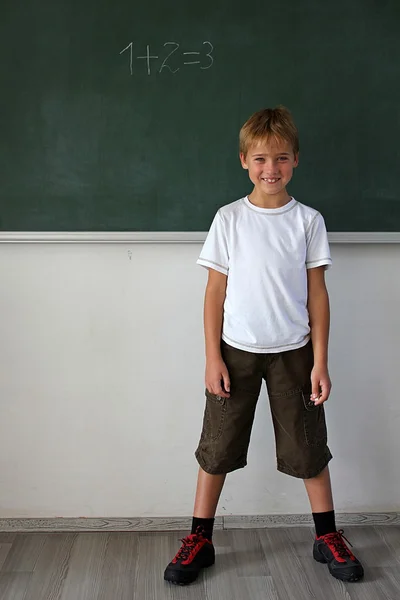 Okulun ilk günü — Stok fotoğraf