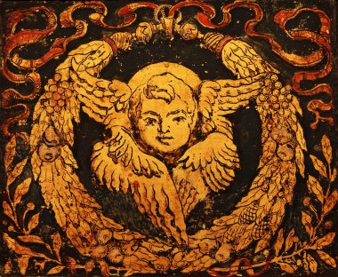 güzel vintage Noel meleği