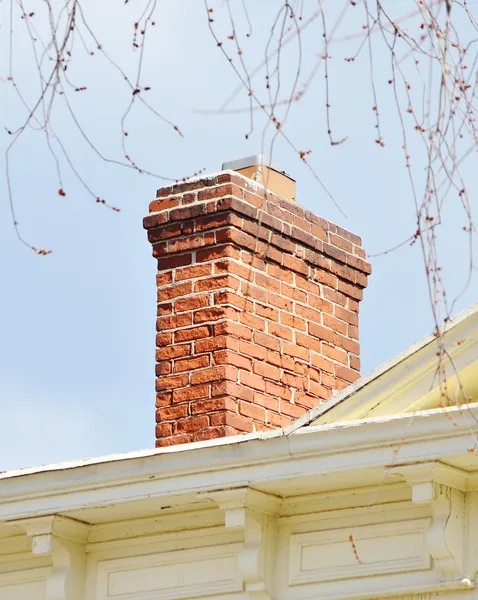 Close up chimney on the roof — Stock Photo, Image