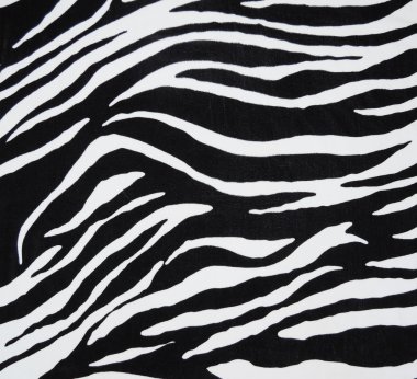 zebra textile clipart