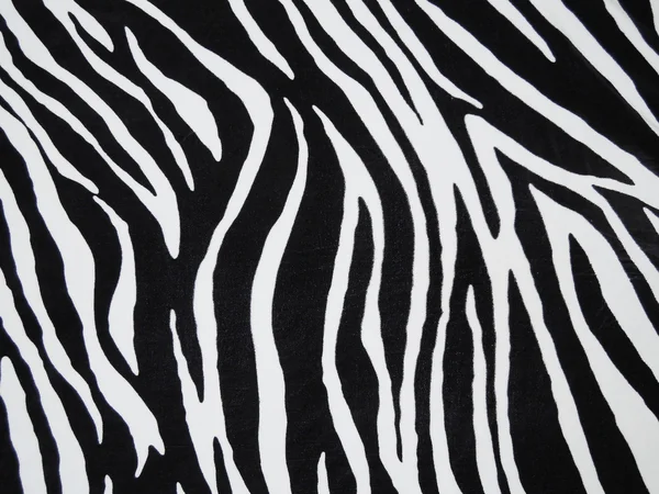 Текстиль зебры — стоковое фото