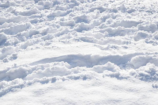 Nahaufnahme Schnee Textur Hintergrund — Stockfoto