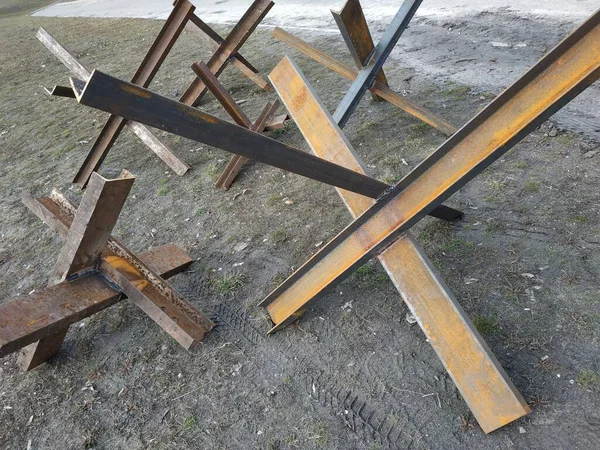 Ukrayna yollarında tanksavarlar var. Rusya 'yla savaş. Mart 2022